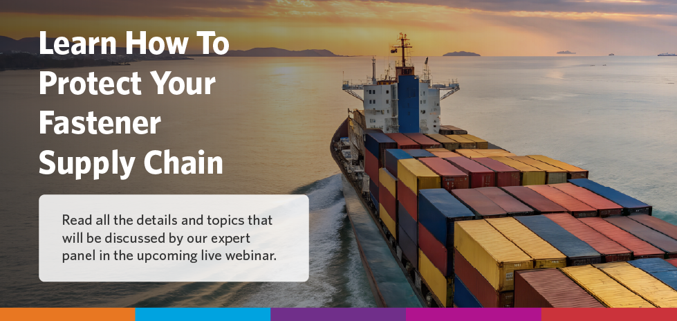 learn how to protect your fastener supply chain in Optimas' live webinar
