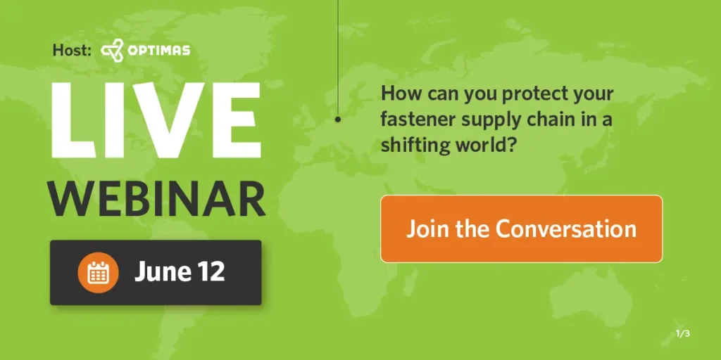 optimas fastener supply chain webinar
