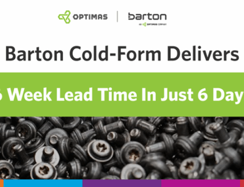Rapid Response, Real Results: How Barton Cold Form Prevented a Line Shutdown in Under 6 Days