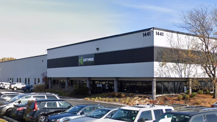 Optimas headquarters Wood Dale, Illinois exterior of office building